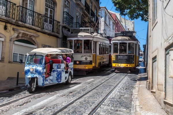 Carreira No 28, Calçada de São Vicente, Lissabon, Juli 2017