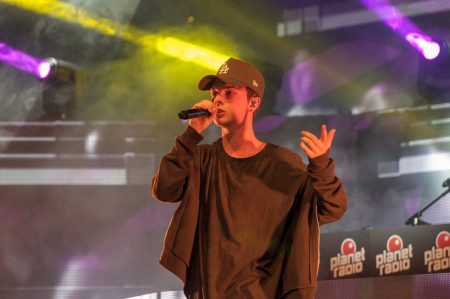 Konzert Mike Singer auf dem Hessentag in Rüsselsheim, Juni 2017