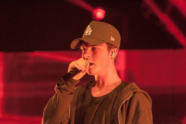 Konzert Mike Singer auf dem Hessentag in Rüsselsheim, Juni 2017